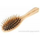 Plaukų šepetys bambuko, mediniai dantukai 03226